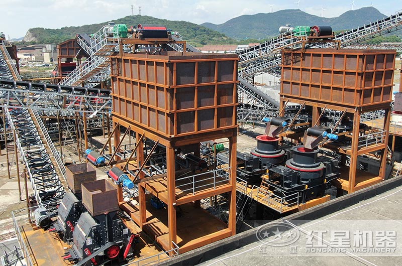 山東大型制砂現(xiàn)場