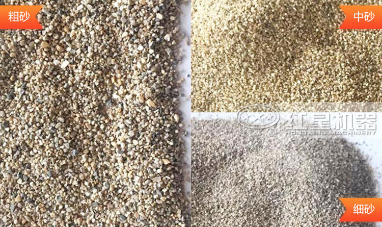 人造砂規格也有粗、中、細之分