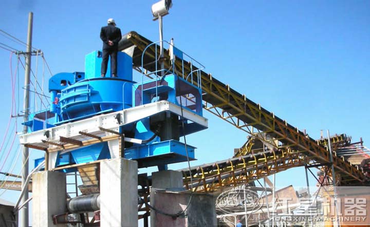 用戶制砂現(xiàn)場，點(diǎn)擊咨詢獲得生產(chǎn)線配置及報價